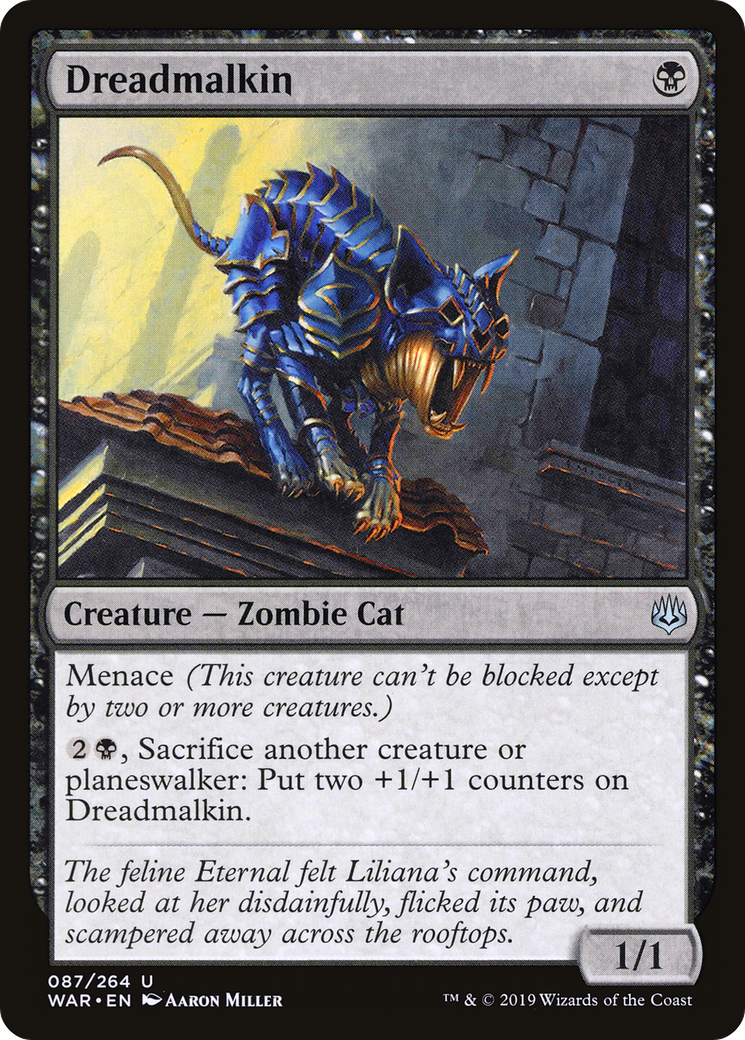 Image of Dreadmalkin (WAR-087) - War of the Spark Foil