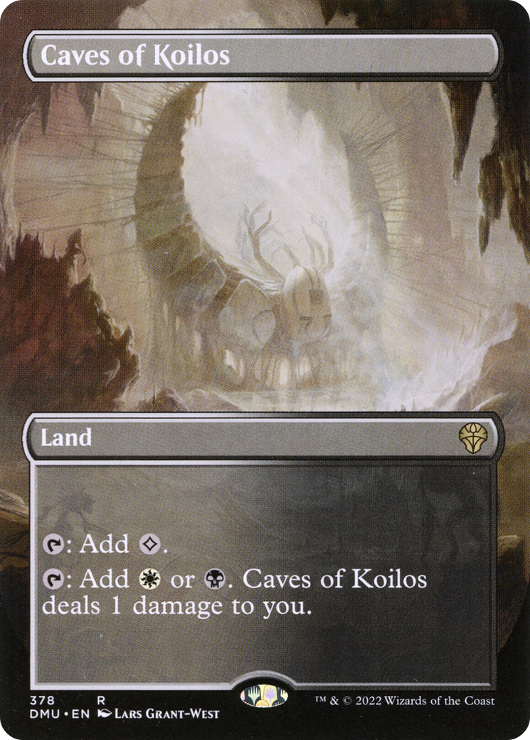 Image of Caves of Koilos (Borderless) (DMU-378) - Dominaria United (Borderless)