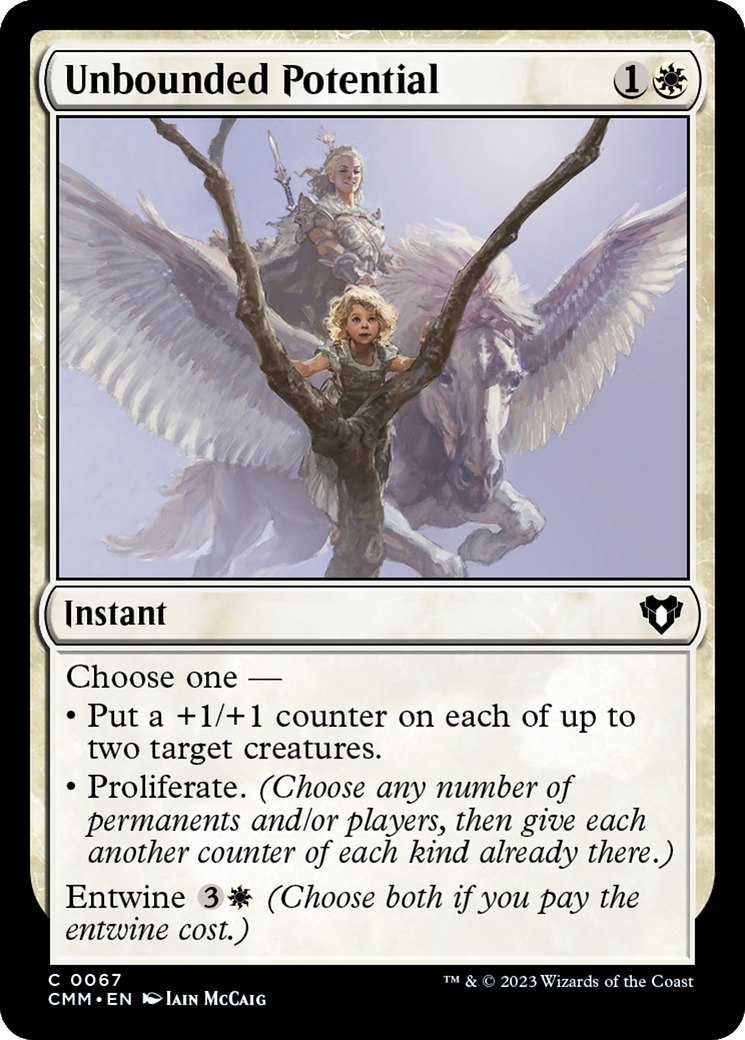 Image of Unbounded Potential (CMM-067) - Commander Masters