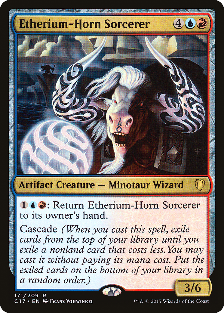 Image of Etherium-Horn Sorcerer (C17-171) - Commander 2017