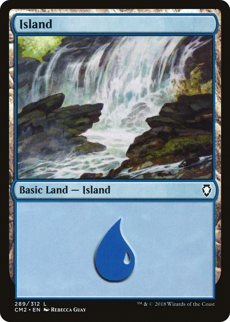Image of Island (289) (CM2-289) - Commander Anthology Volume II