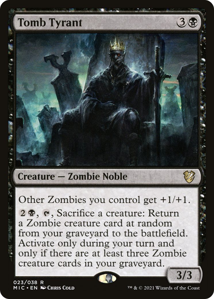 Image of Tomb Tyrant (MIC-023) - Midnight Hunt Commander