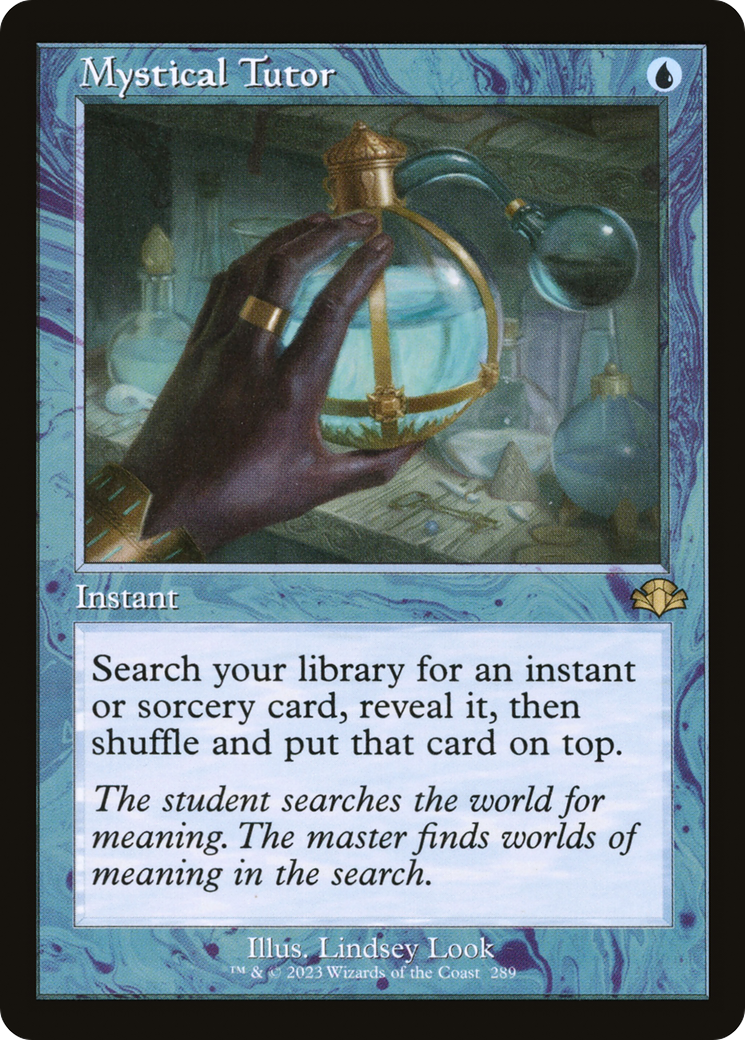 Image of Mystical Tutor (Retro Frame) (DMR-289) - Dominaria Remastered Foil