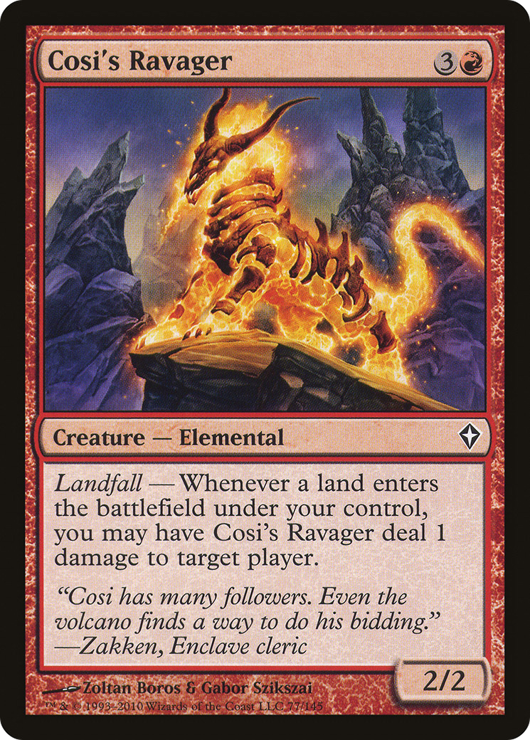 Image of Cosi's Ravager (WWK-077) - Worldwake