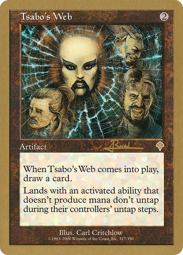 Image of Tsabo's Web - 2001 Antoine Ruel (INV) (WCD-) - World Championship Decks 2001