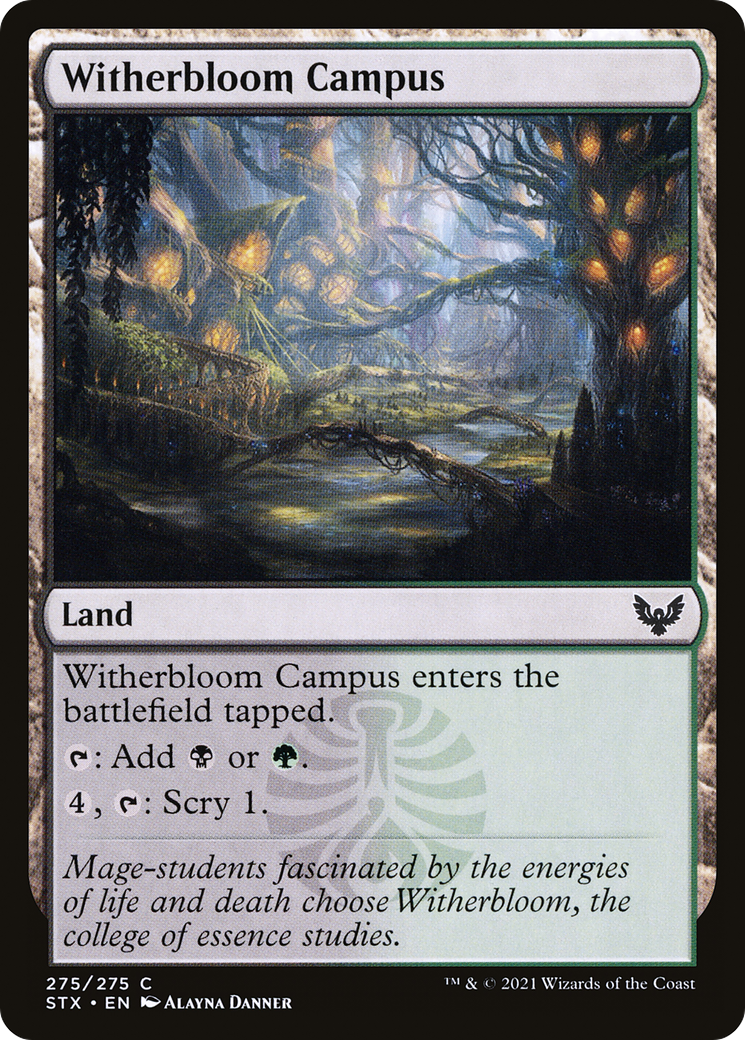 Image of Witherbloom Campus (STX-275) - Strixhaven: School of Mages