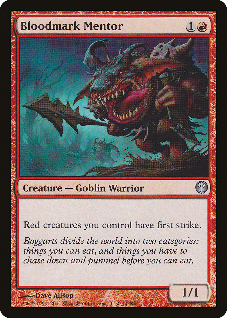 Image of Bloodmark Mentor (DDG-050) - Duel Decks: Knights vs. Dragons