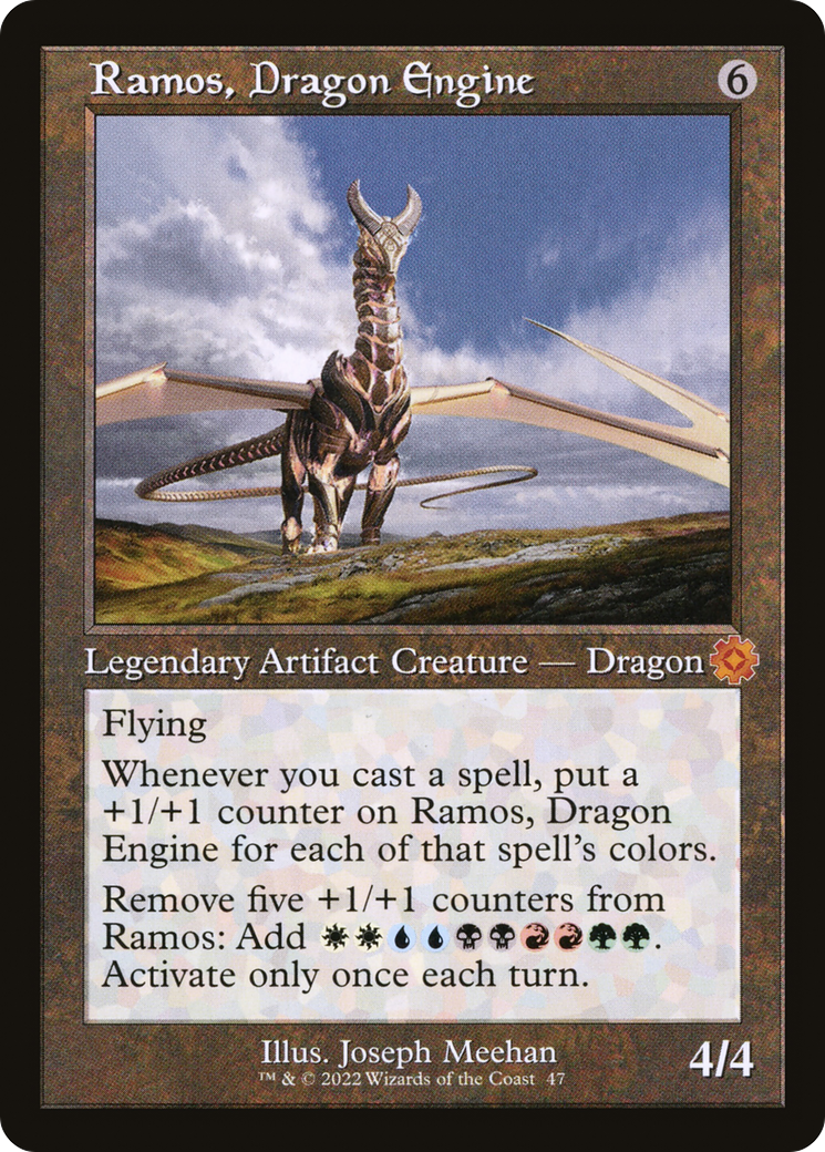 Image of Ramos, Dragon Engine (BRR-047) - The Brothers' War Retro Artifacts Foil