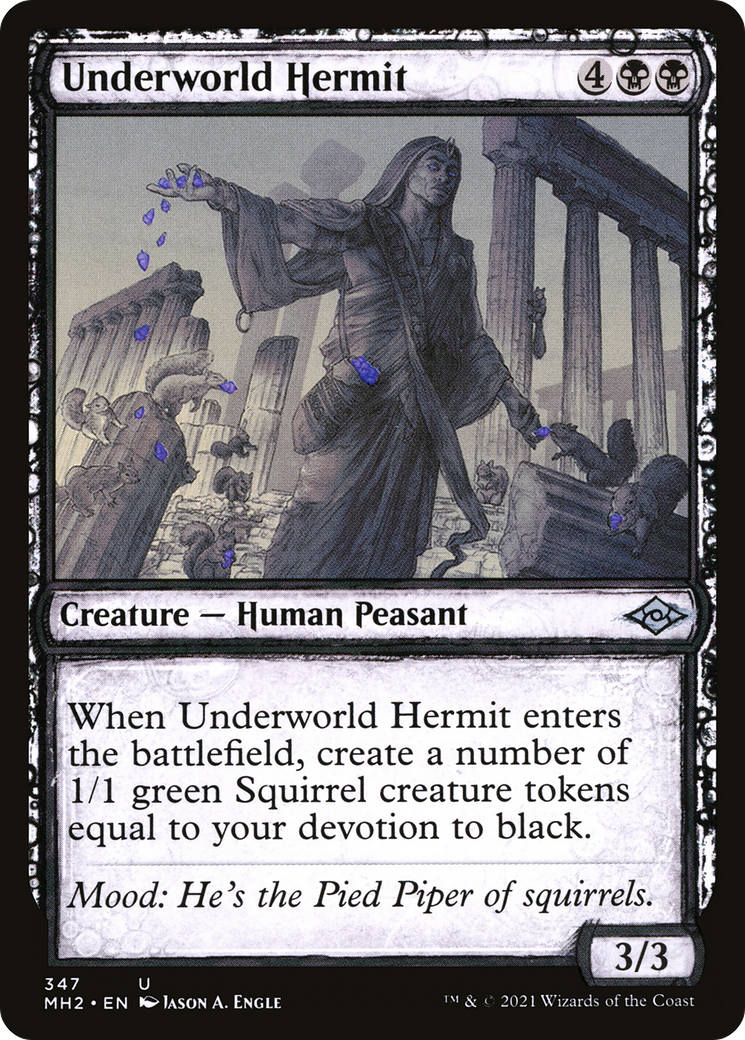 Image of Underworld Hermit (Showcase) (MH2-347) - Modern Horizons 2: (Showcase)