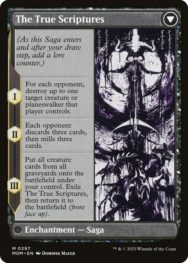 Image of Sheoldred (Showcase) (MOM-297) - March of the Machine: (Showcase) (Borderless) Foil