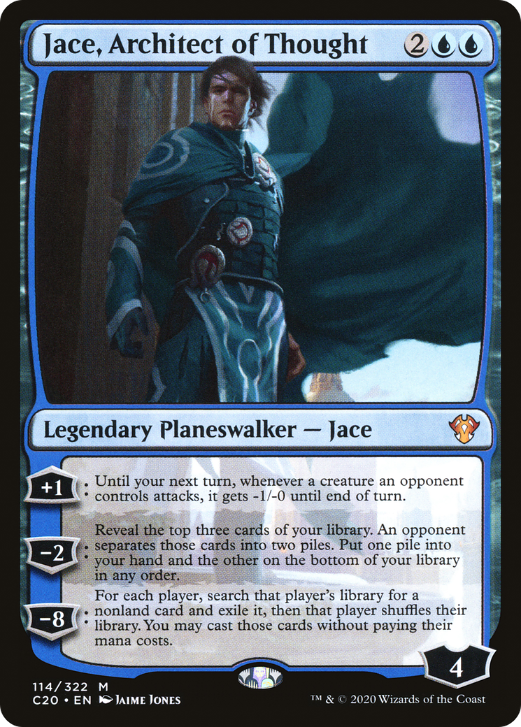 Image of Jace, Architect of Thought (C20-114) - Commander 2020