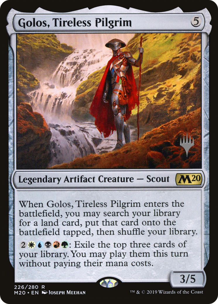 Image of Golos, Tireless Pilgrim (PPM20-226P) - Core Set 2020 Promos