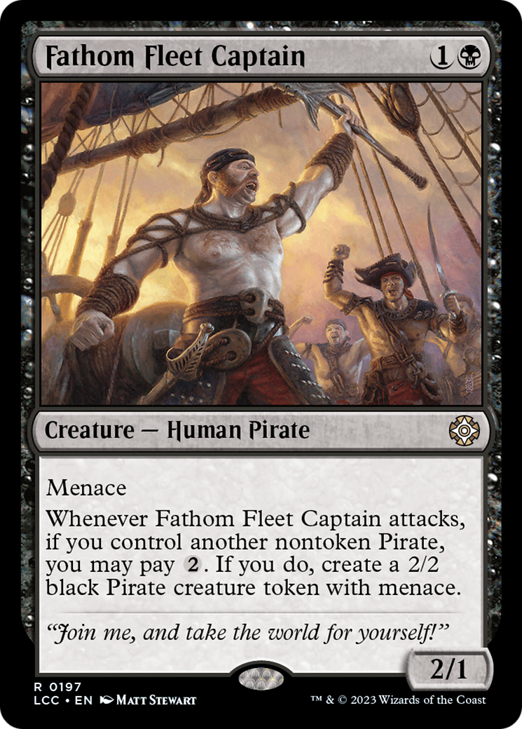 Image of Fathom Fleet Captain (LCC-197) - The Lost Caverns of Ixalan Commander