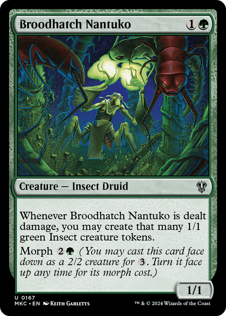 Image of Broodhatch Nantuko (MKC-167) - Murders at Karlov Manor Commander