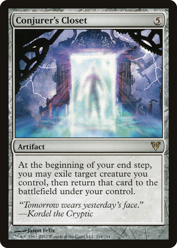 Image of Conjurer's Closet (AVR-214) - Avacyn Restored Foil