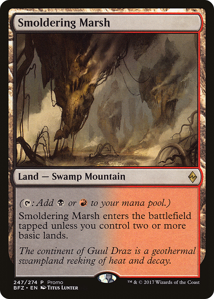 Image of Smoldering Marsh (SSP-247) - BFZ Standard Series