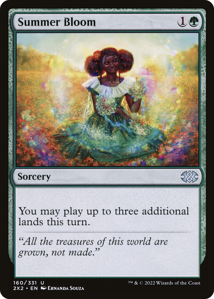 Image of Summer Bloom (2X2-160) - Double Masters 2022 Foil