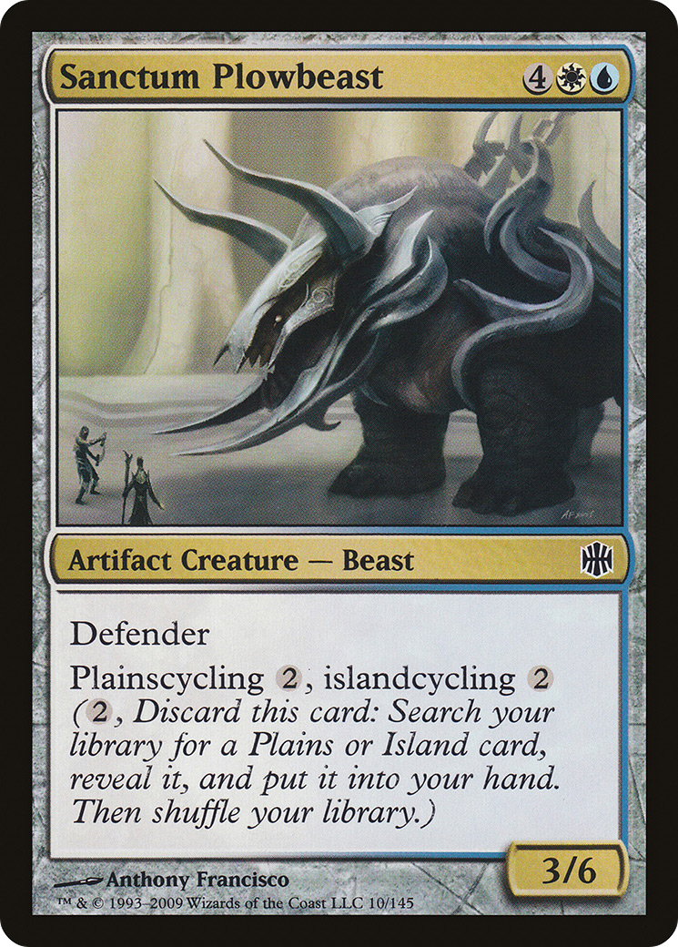 Image of Sanctum Plowbeast (ARB-010) - Alara Reborn