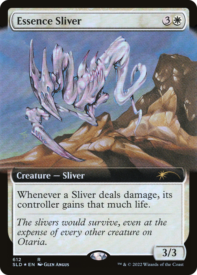 Image of Essence Sliver (Extended Art) (SLD-612) - Secret Lair Drop: (Extended Art) Foil