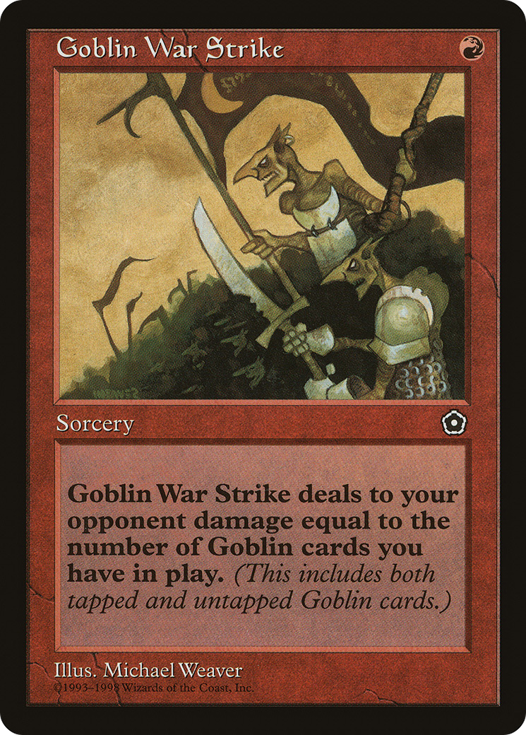 Image of Goblin War Strike (P02-105) - Portal Second Age