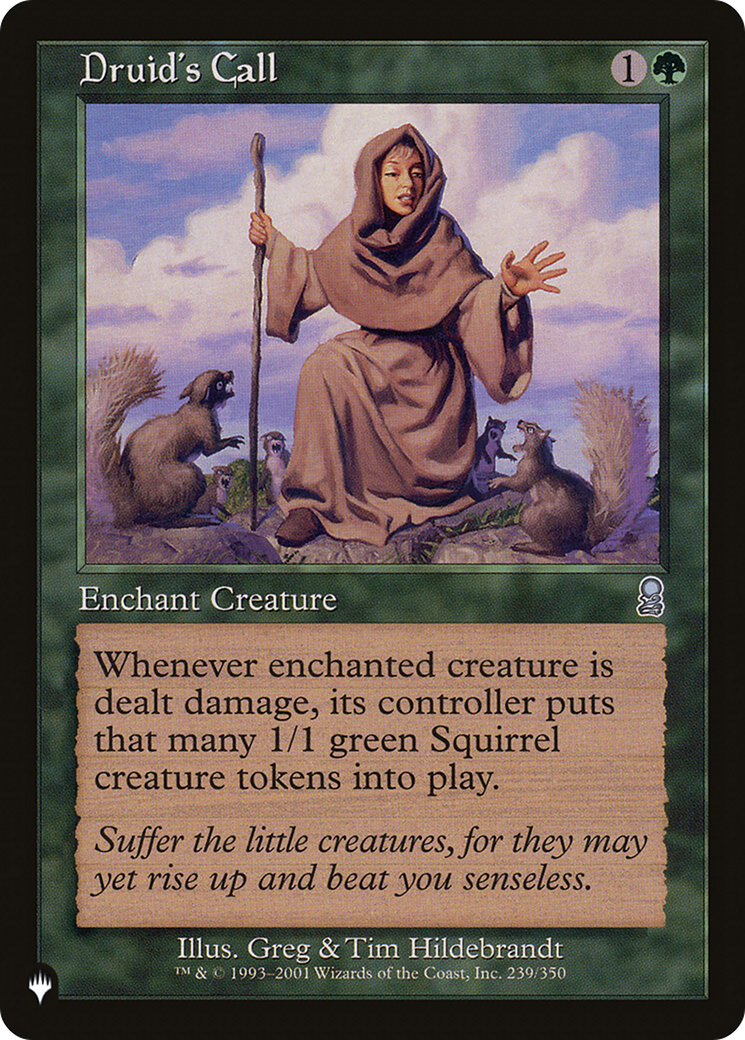 Image of Druid's Call (LIST-239/350) - The List