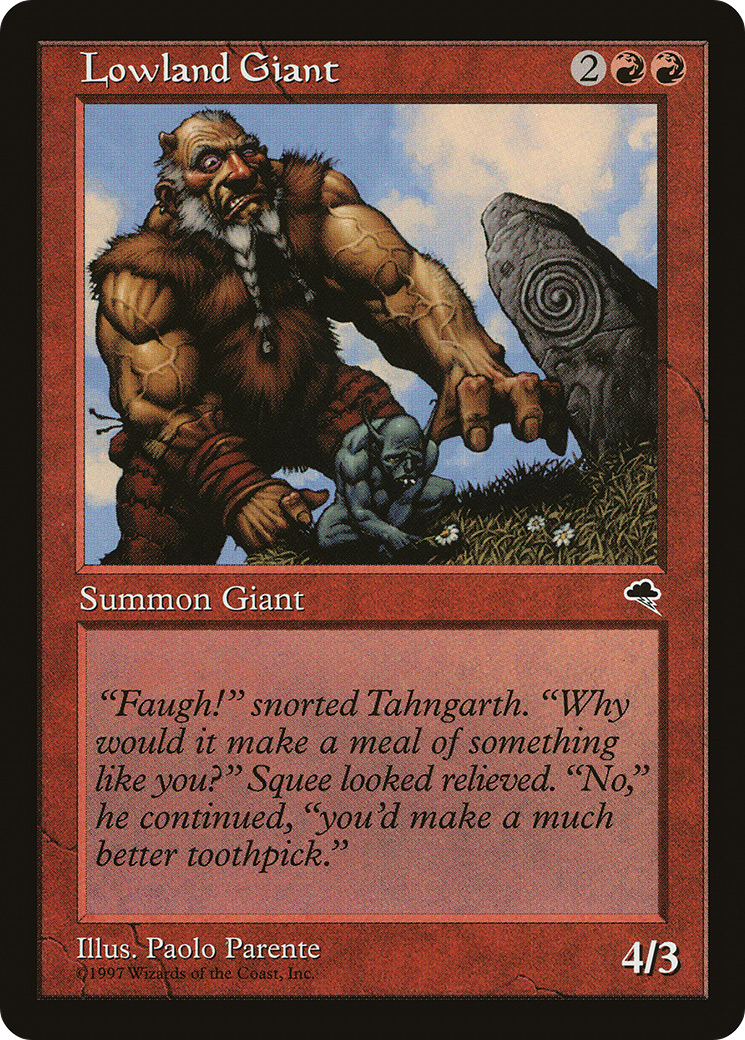 Image of Lowland Giant (TMP-187) - Tempest