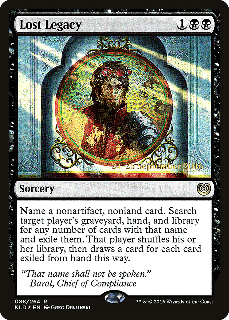Image of Lost Legacy (PRE-88S) - Kaladesh Promos Foil