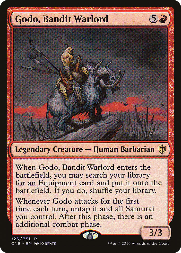 Image of Godo, Bandit Warlord (C16-125) - Commander 2016