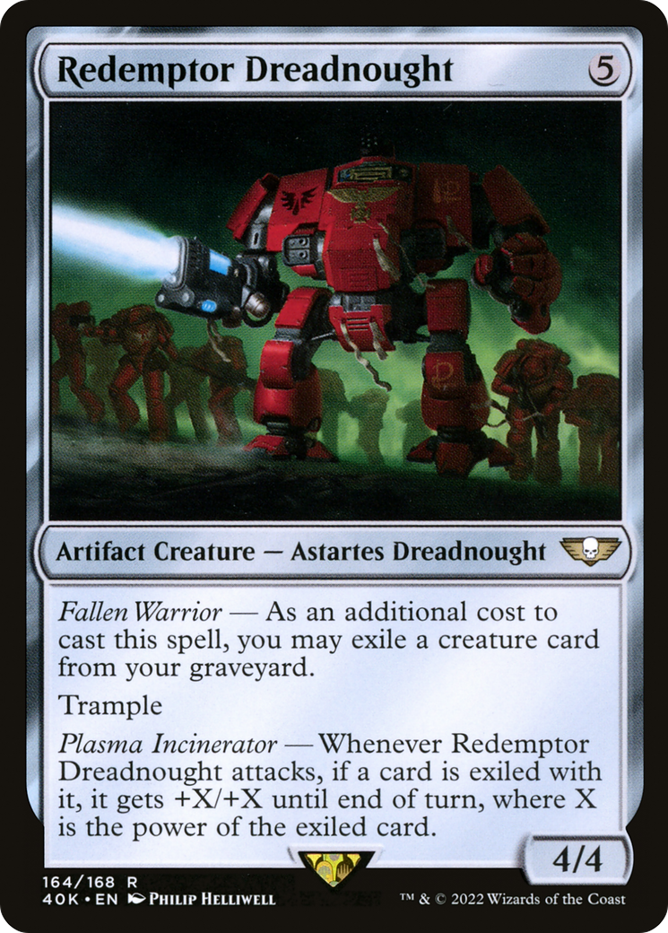 Image of Redemptor Dreadnought (40K-164) - Warhammer 40,000 Commander