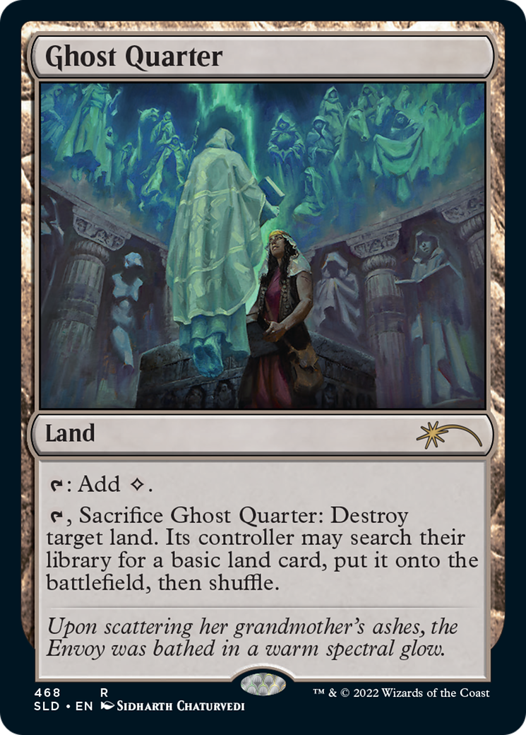 Image of Ghost Quarter (468) (SLD-468) - Secret Lair Drop