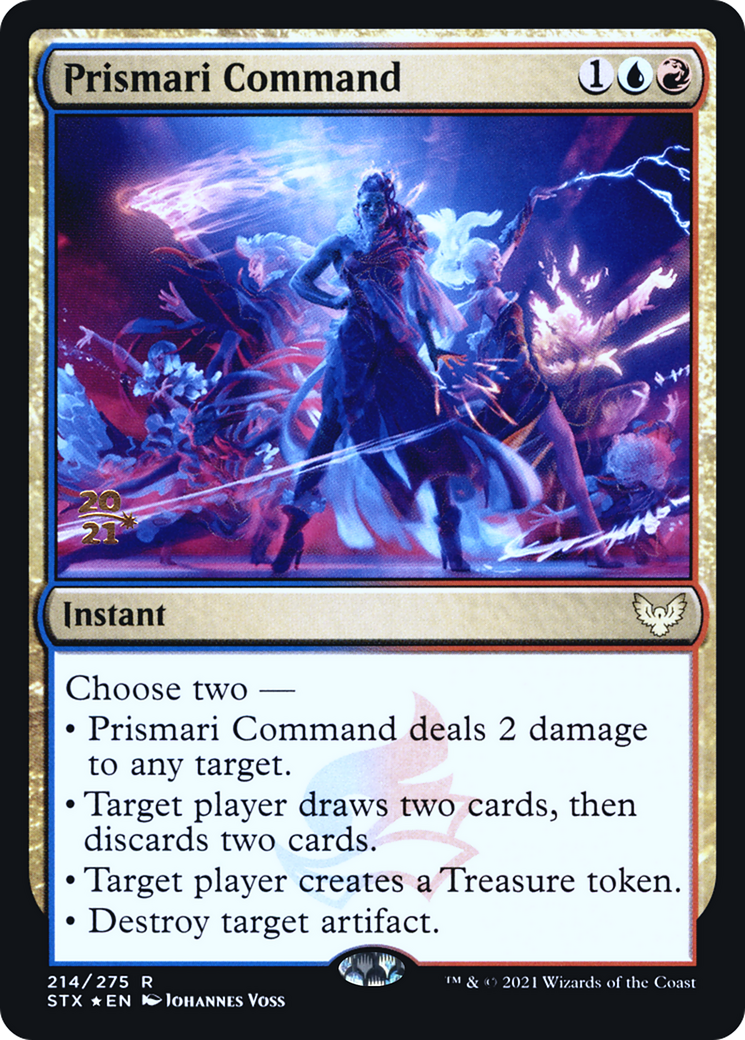Image of Prismari Command (PRE-214S) - Strixhaven: School of Mages Promos Foil