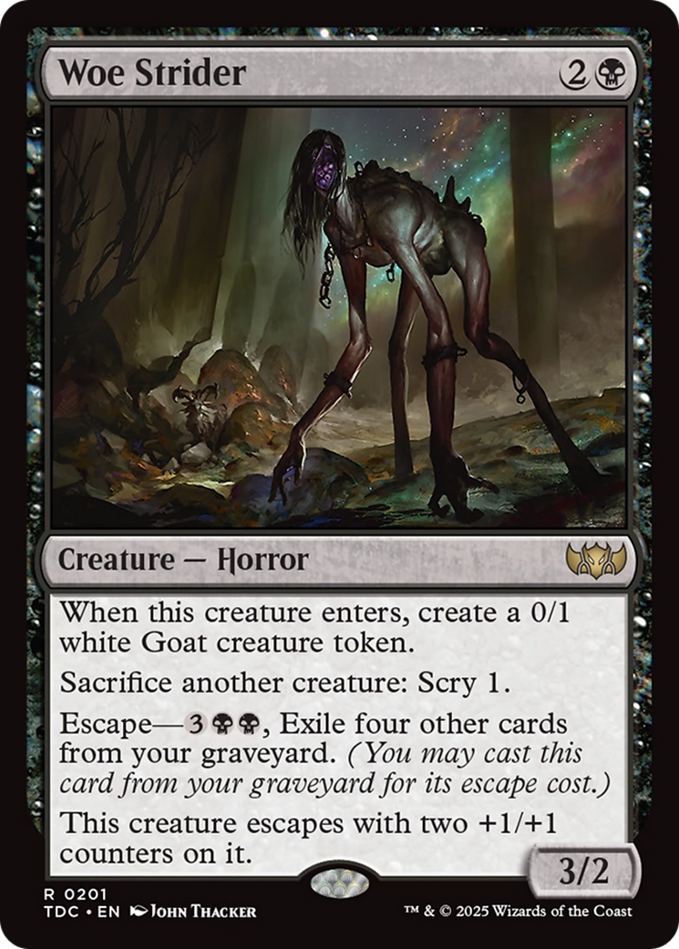 Image of Woe Strider (TDC-201) - Commander: Tarkir: Dragonstorm