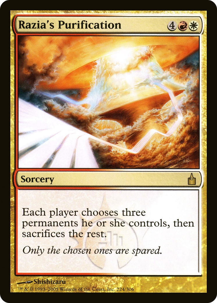 Image of Razia's Purification (RAV-224) - Ravnica: City of Guilds
