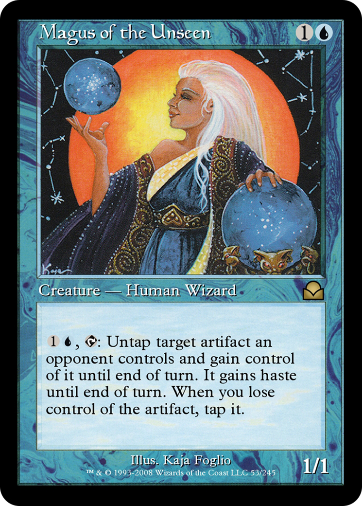 Image of Magus of the Unseen (ME2-053) - Masters Edition II Foil