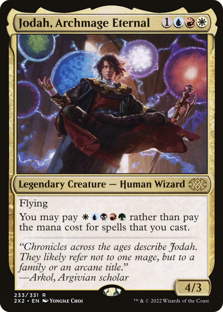 Image of Jodah, Archmage Eternal (2X2-233) - Double Masters 2022