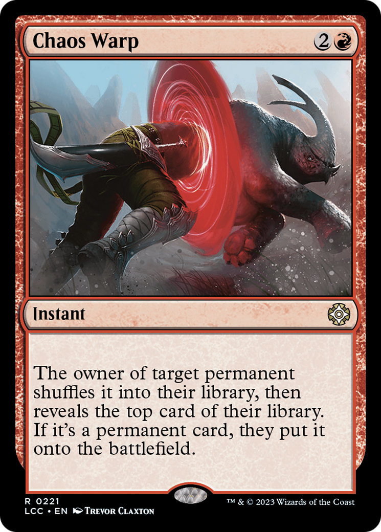 Image of Chaos Warp (LCC-221) - The Lost Caverns of Ixalan Commander
