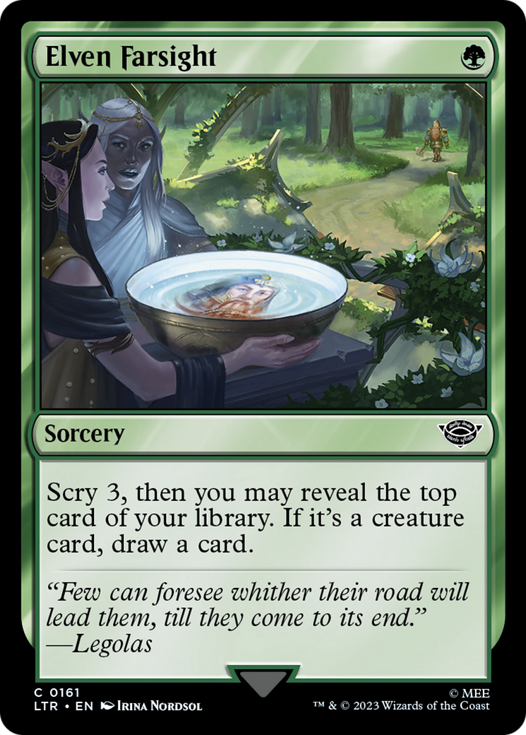 Image of Elven Farsight (LTR-161) - The Lord of the Rings: Tales of Middle-earth Foil