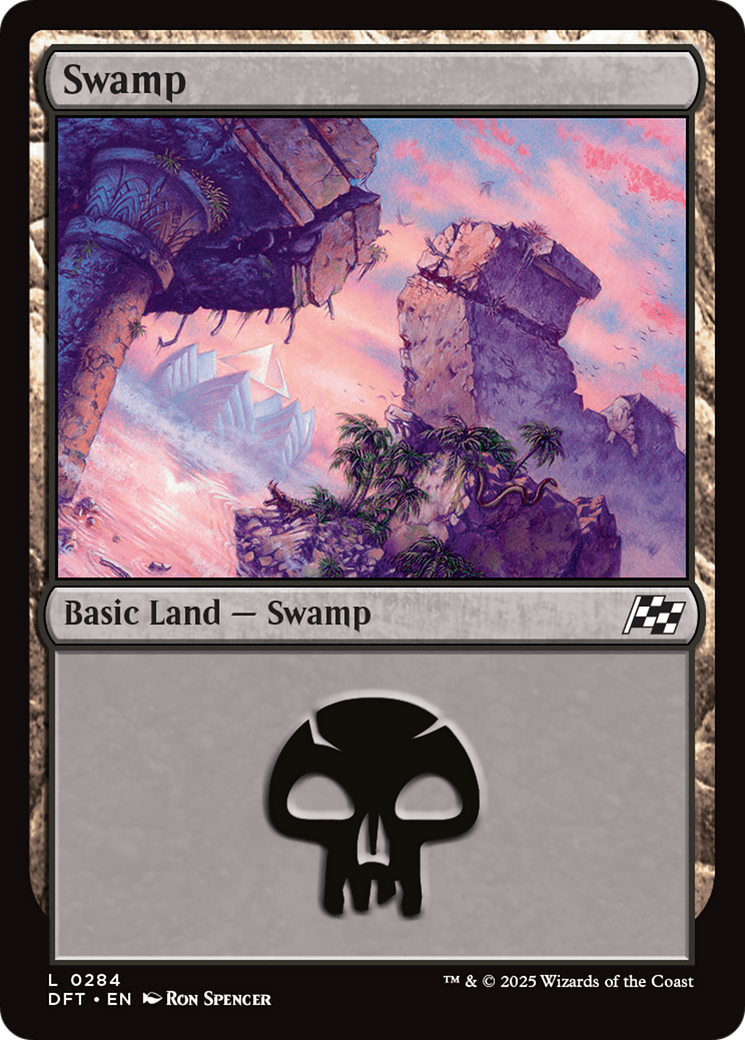 Image of Swamp (0284) (DFT-284) - Aetherdrift Foil
