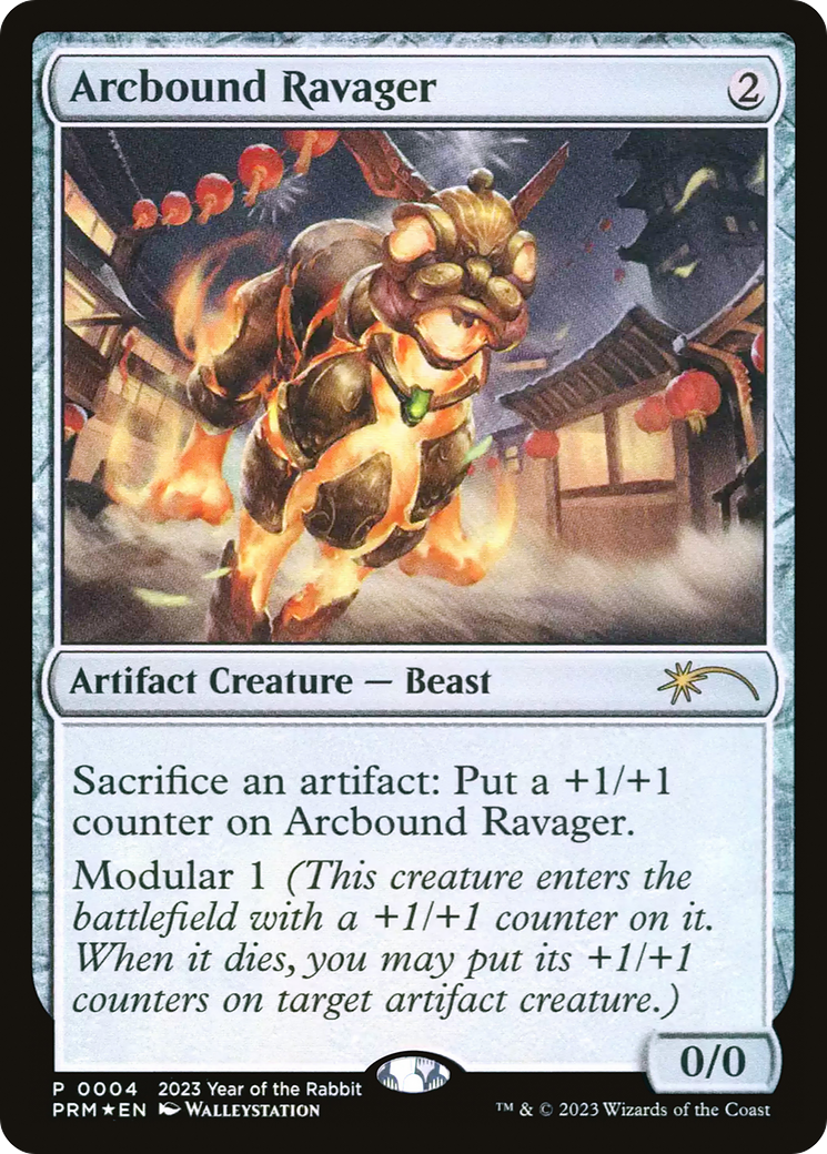 Image of Arcbound Ravager (Year of the Rabbit 2023) (UMP-004) - Year of the Rabbit 2023 Foil