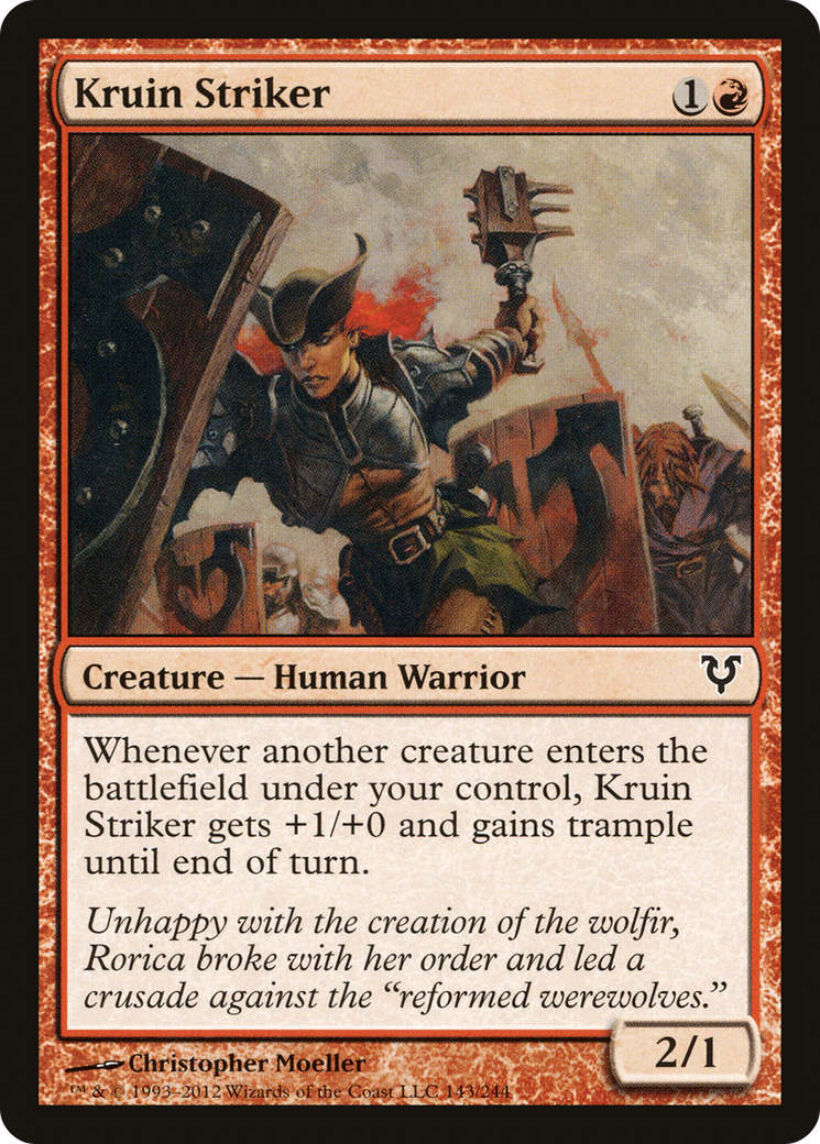 Image of Kruin Striker (AVR-143) - Avacyn Restored
