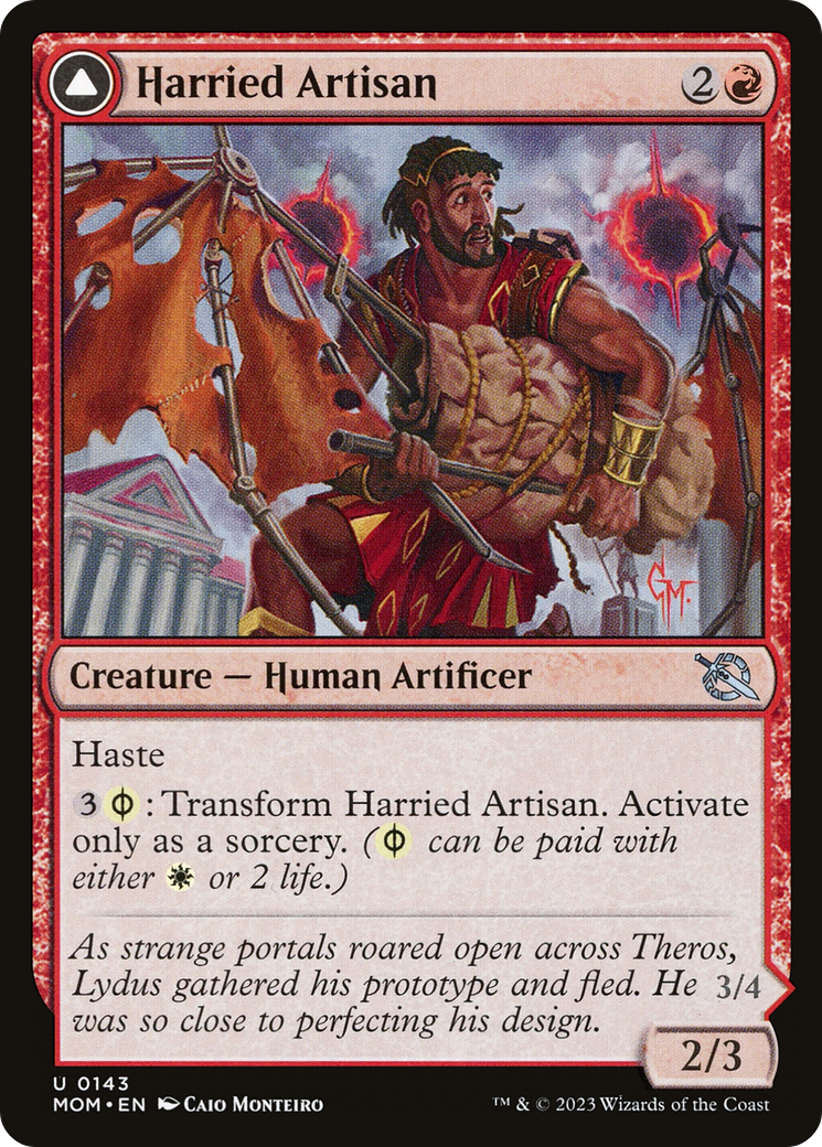 Image of Harried Artisan (MOM-143) - March of the Machine
