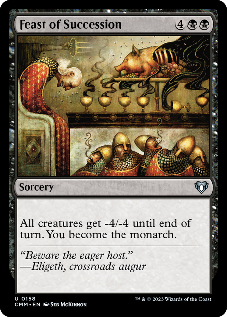 Image of Feast of Succession (CMM-158) - Commander Masters