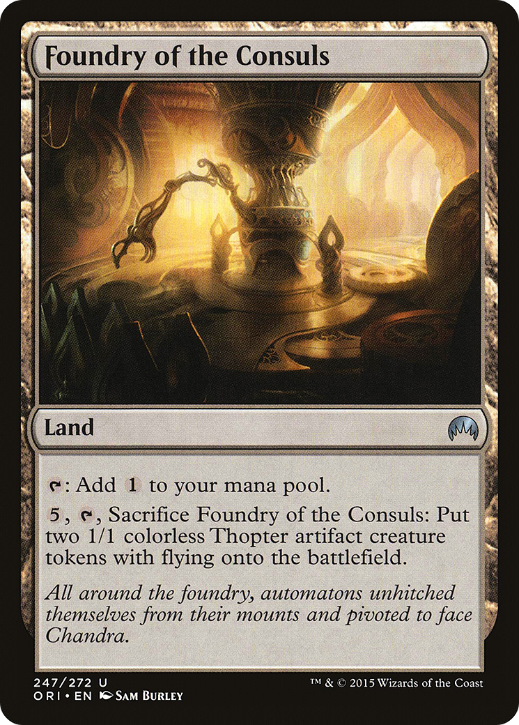 Image of Foundry of the Consuls (ORI-247) - Magic Origins Foil