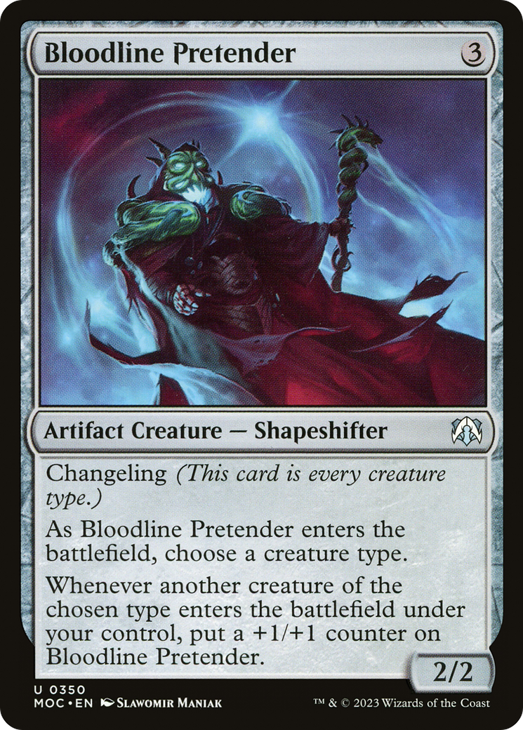 Image of Bloodline Pretender (MOC-350) - March of the Machine Commander