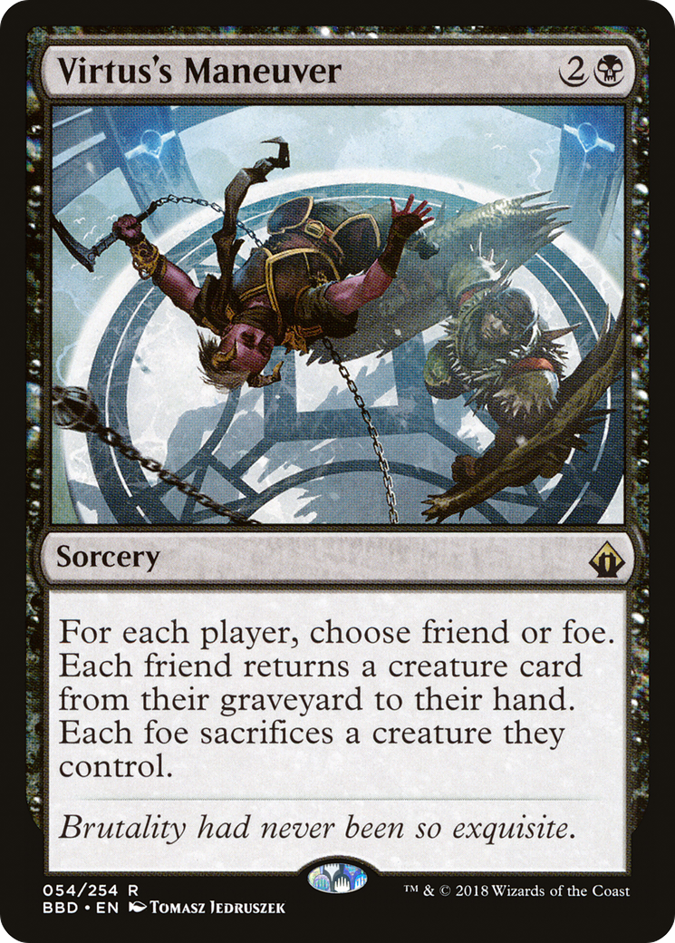 Image of Virtus's Maneuver (BBD-054) - Battlebond Foil