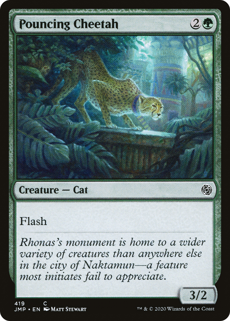 Image of Pouncing Cheetah (JMP-419) - Jumpstart
