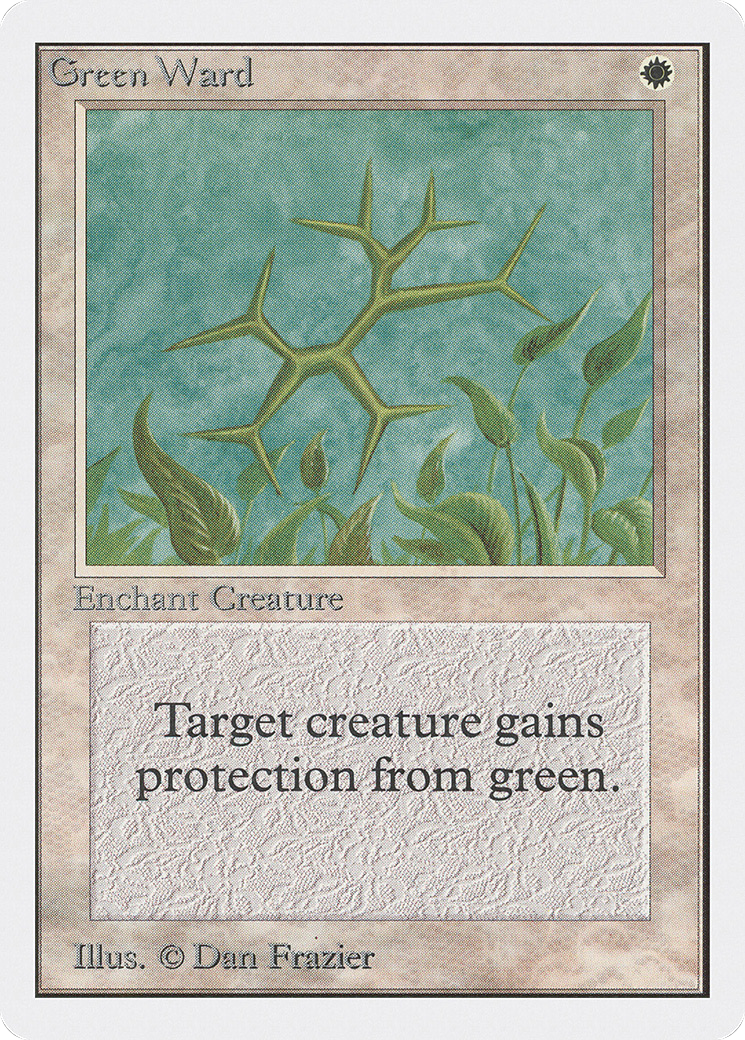 Image of Green Ward (2ED-) - Unlimited Edition
