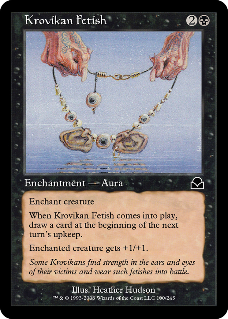 Image of Krovikan Fetish (ME2-100) - Masters Edition II