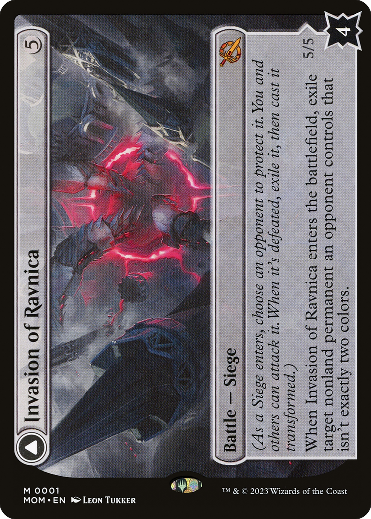 Image of Invasion of Ravnica (MOM-001) - March of the Machine Foil