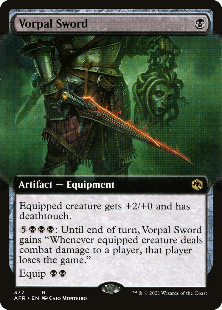 Image of Vorpal Sword (Extended Art) (AFR-377) - Adventures in the Forgotten Realms: (Extended Art)